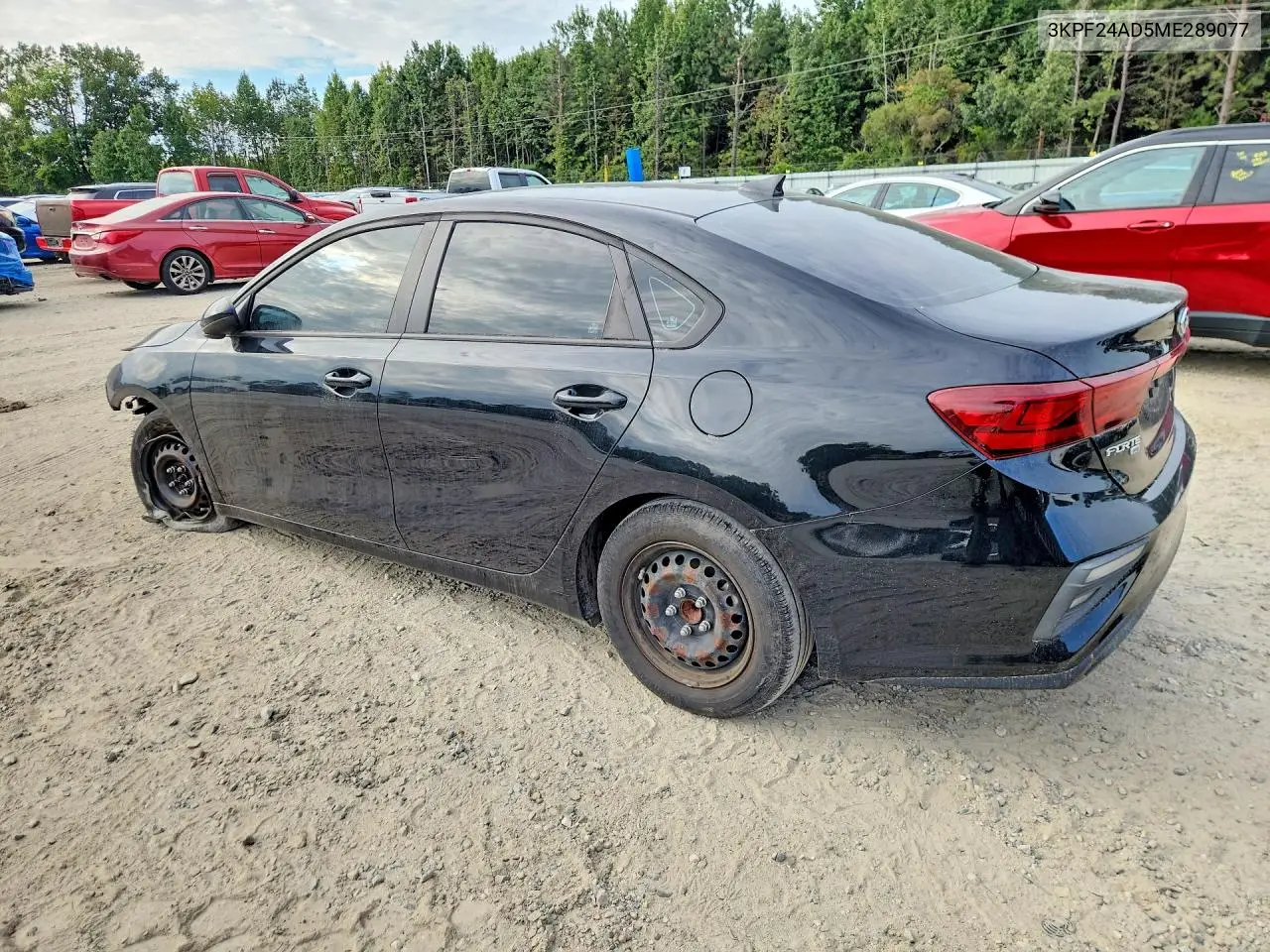 2021 KIA FORTE VIN 3KPF24AD5ME289077 — фото 2