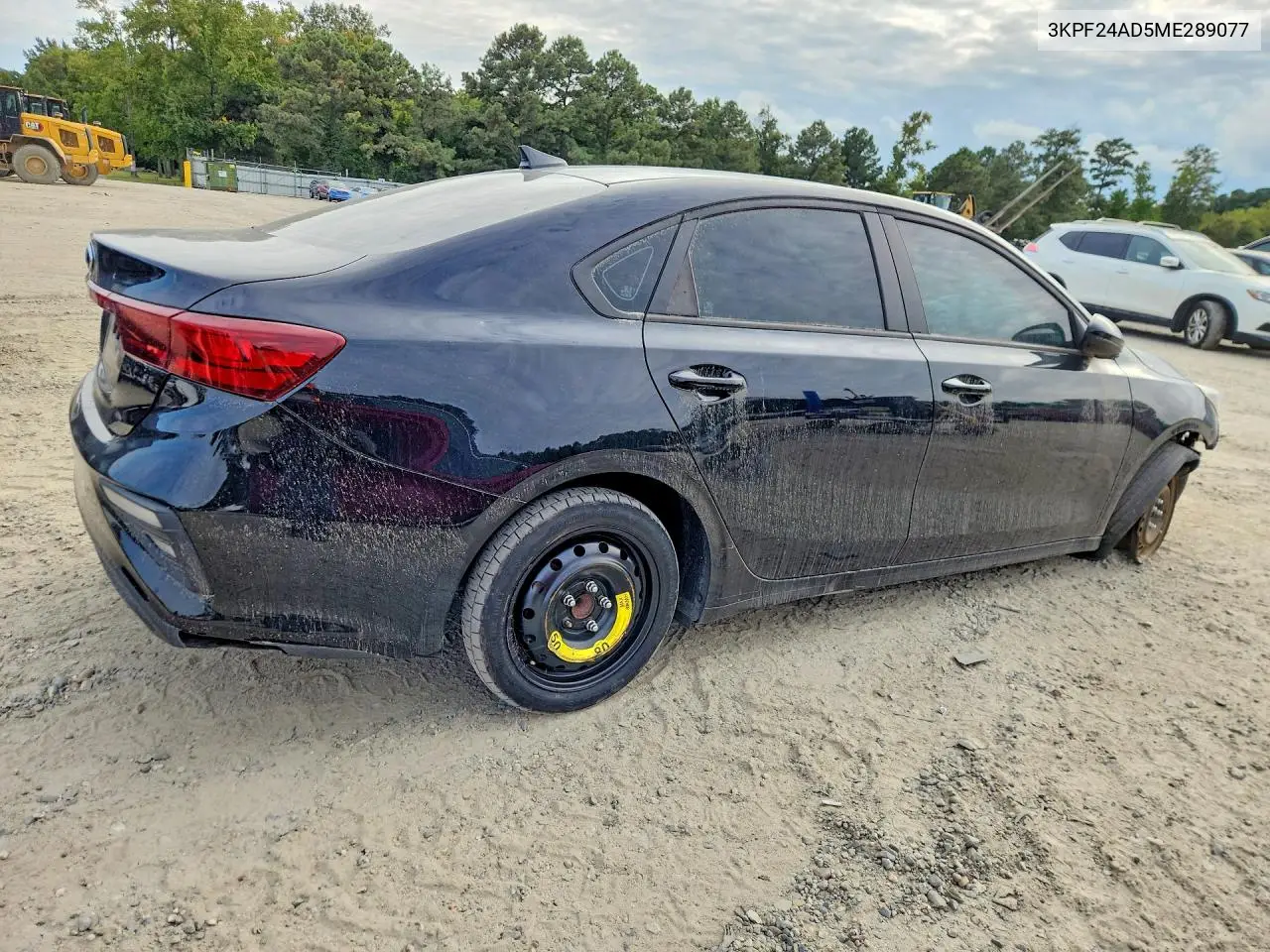 2021 KIA FORTE VIN 3KPF24AD5ME289077 — фото 3