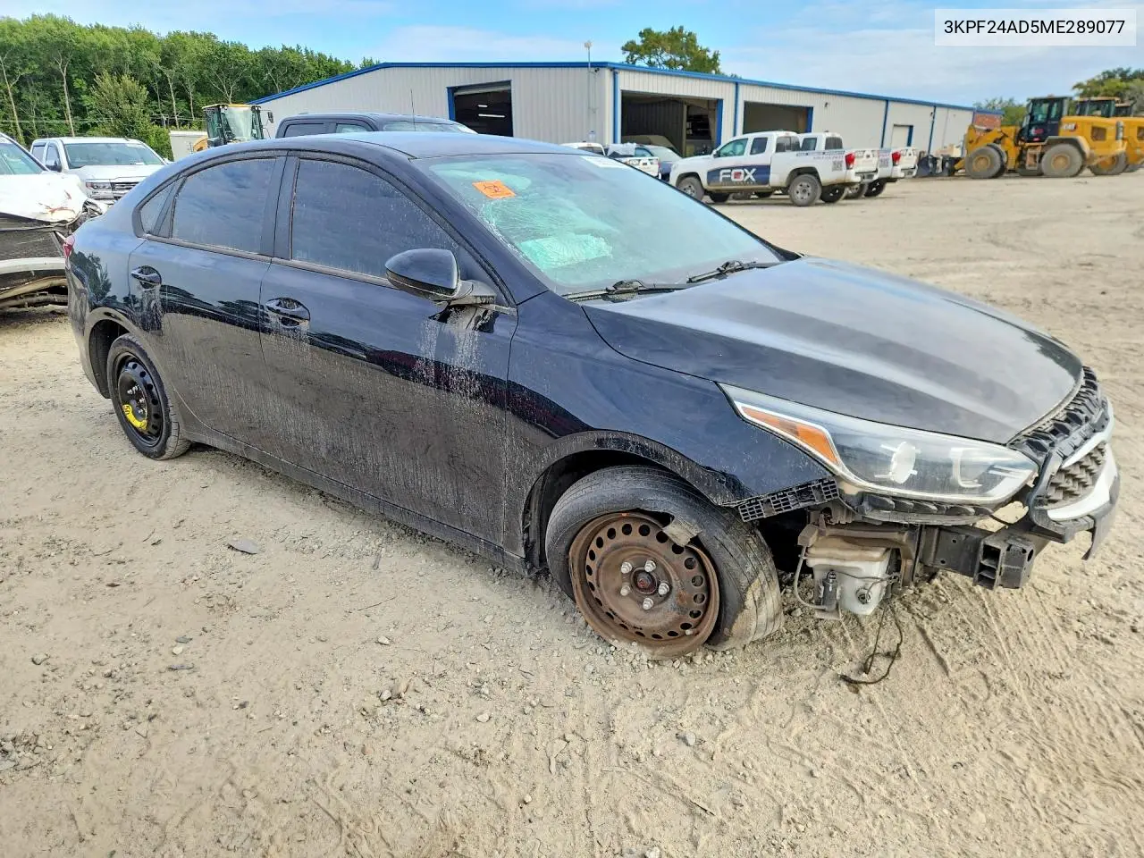 2021 KIA FORTE VIN 3KPF24AD5ME289077 — фото 4