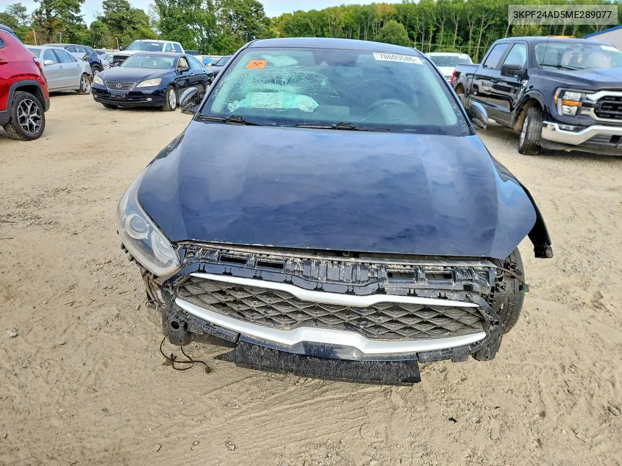 2021 KIA FORTE VIN 3KPF24AD5ME289077 — фото 5