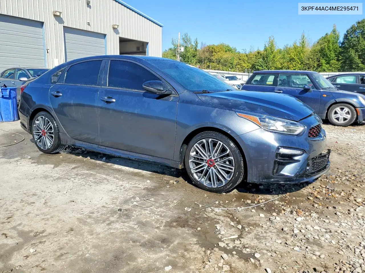 2021 KIA FORTE VIN 3KPF44AC4ME295471 — фото 4