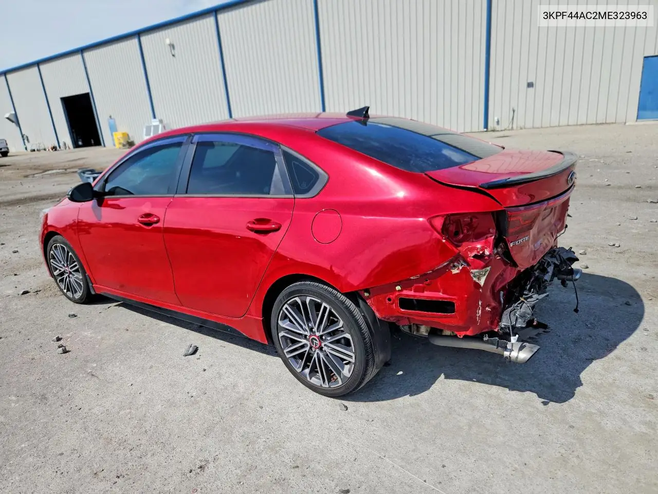 KIA FORTE 2021, VIN 3KPF44AC2ME323963