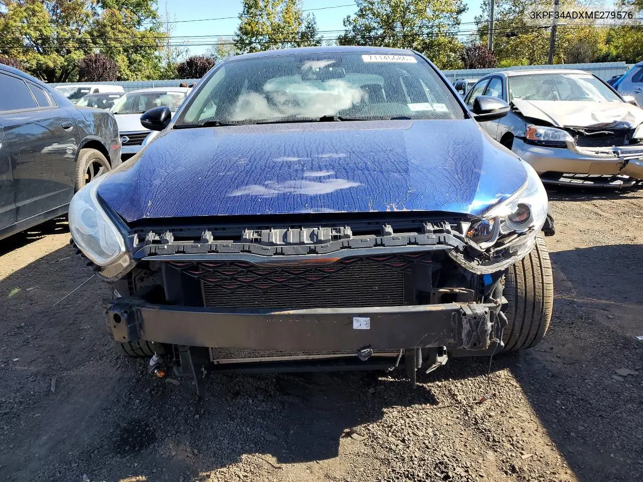 2021 KIA FORTE VIN 3KPF34ADXME279576 — фото 5