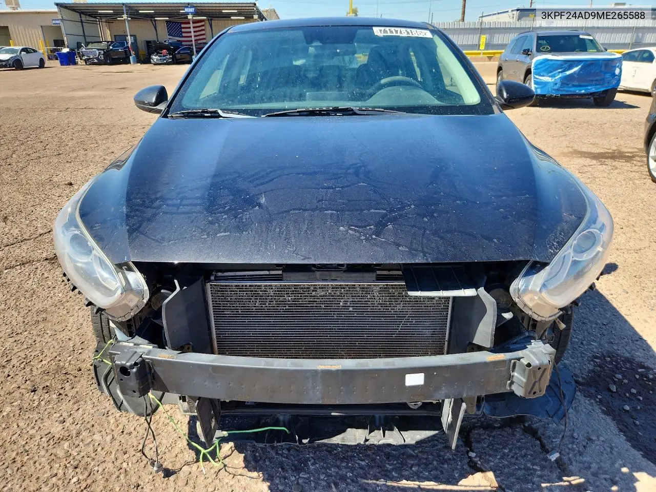 2021 KIA FORTE VIN 3KPF24AD9ME265588 — фото 5