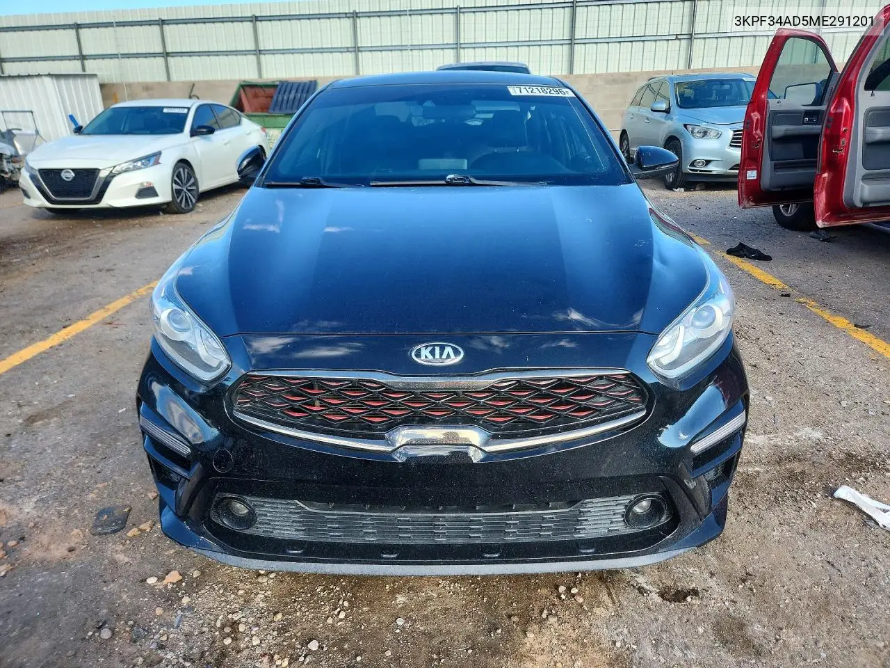 2021 KIA FORTE VIN 3KPF34AD5ME291201 — фото 5