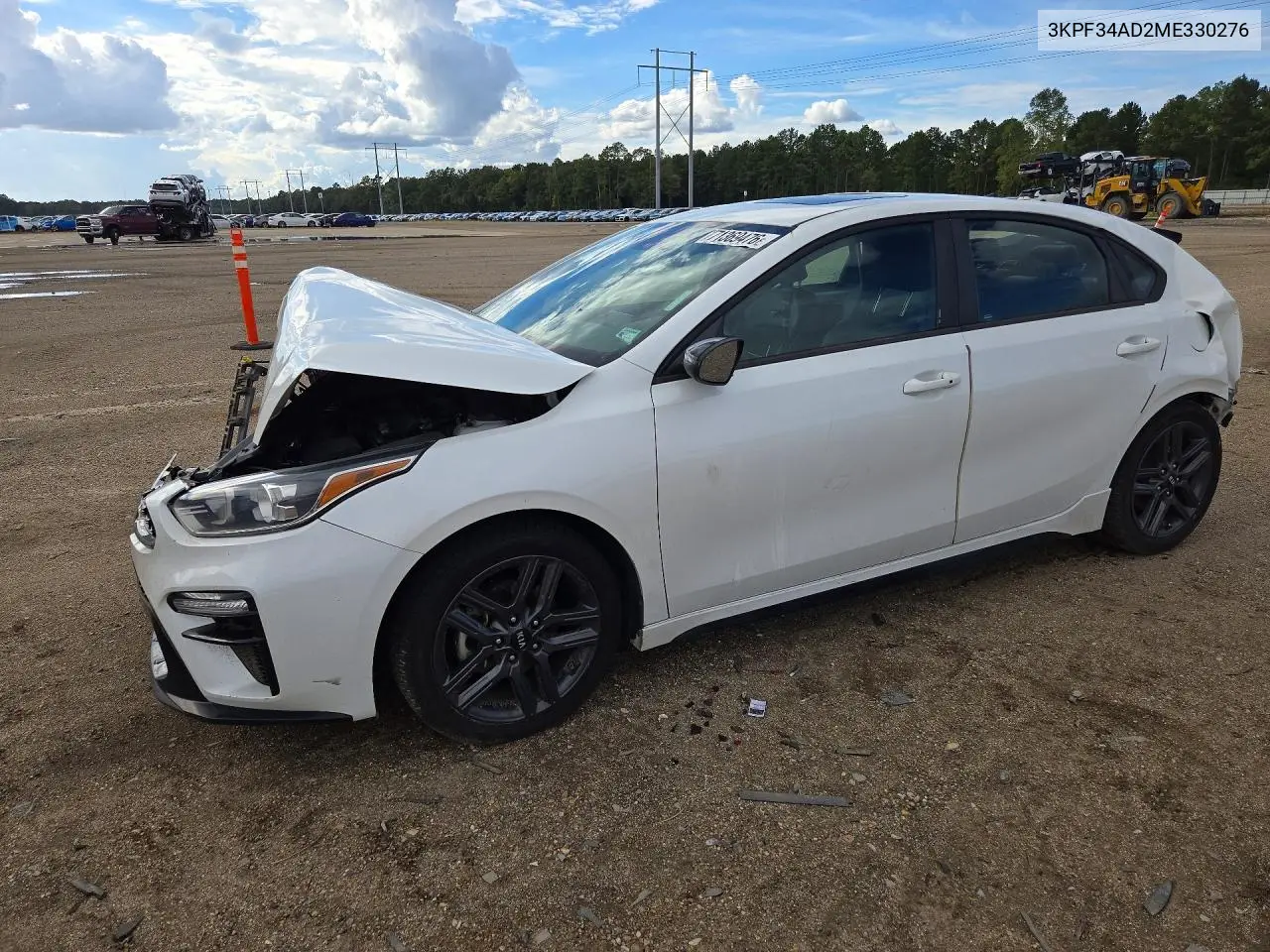 KIA FORTE 2021, VIN 3KPF34AD2ME330276