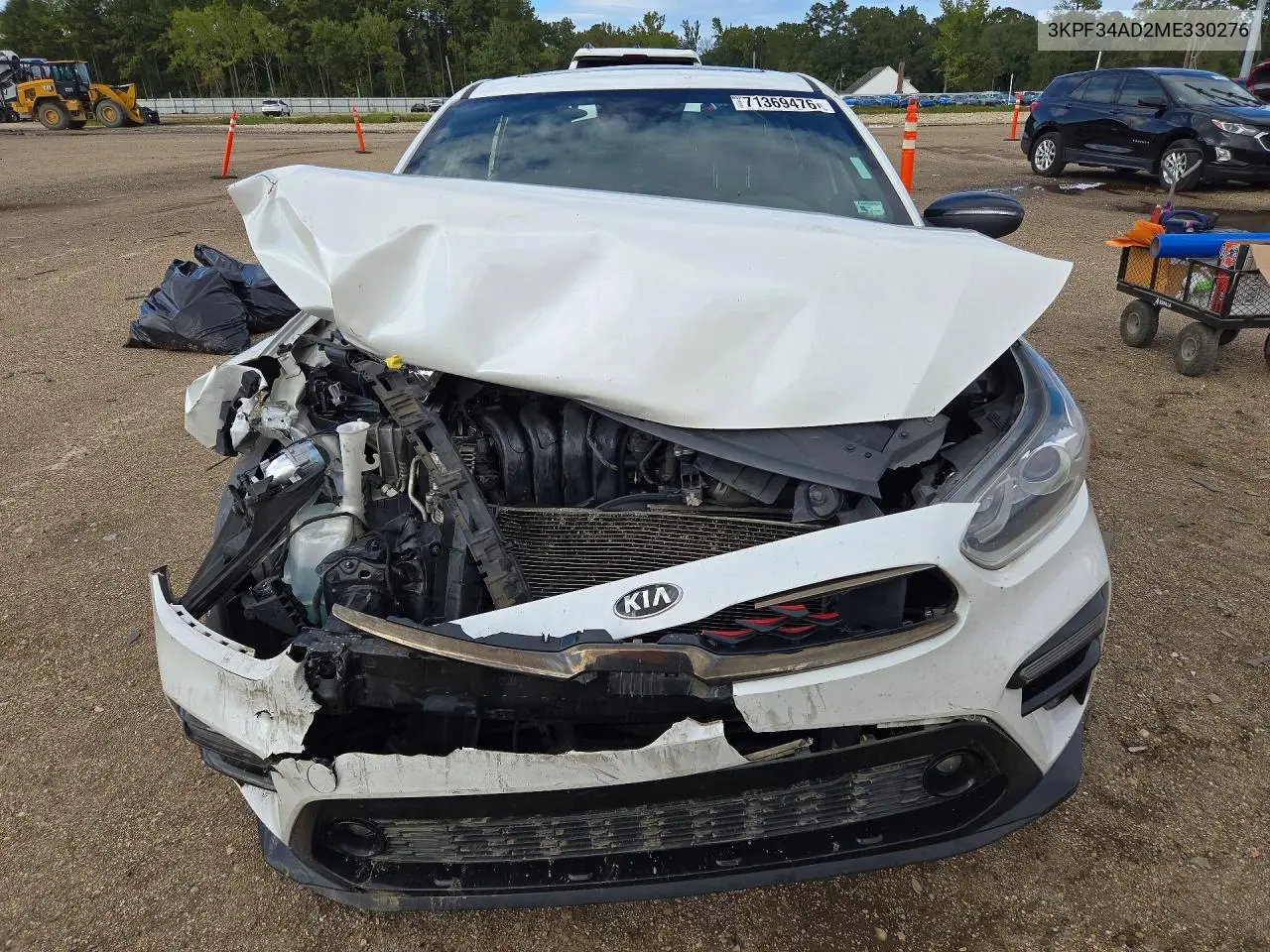 2021 KIA FORTE VIN 3KPF34AD2ME330276 — фото 5