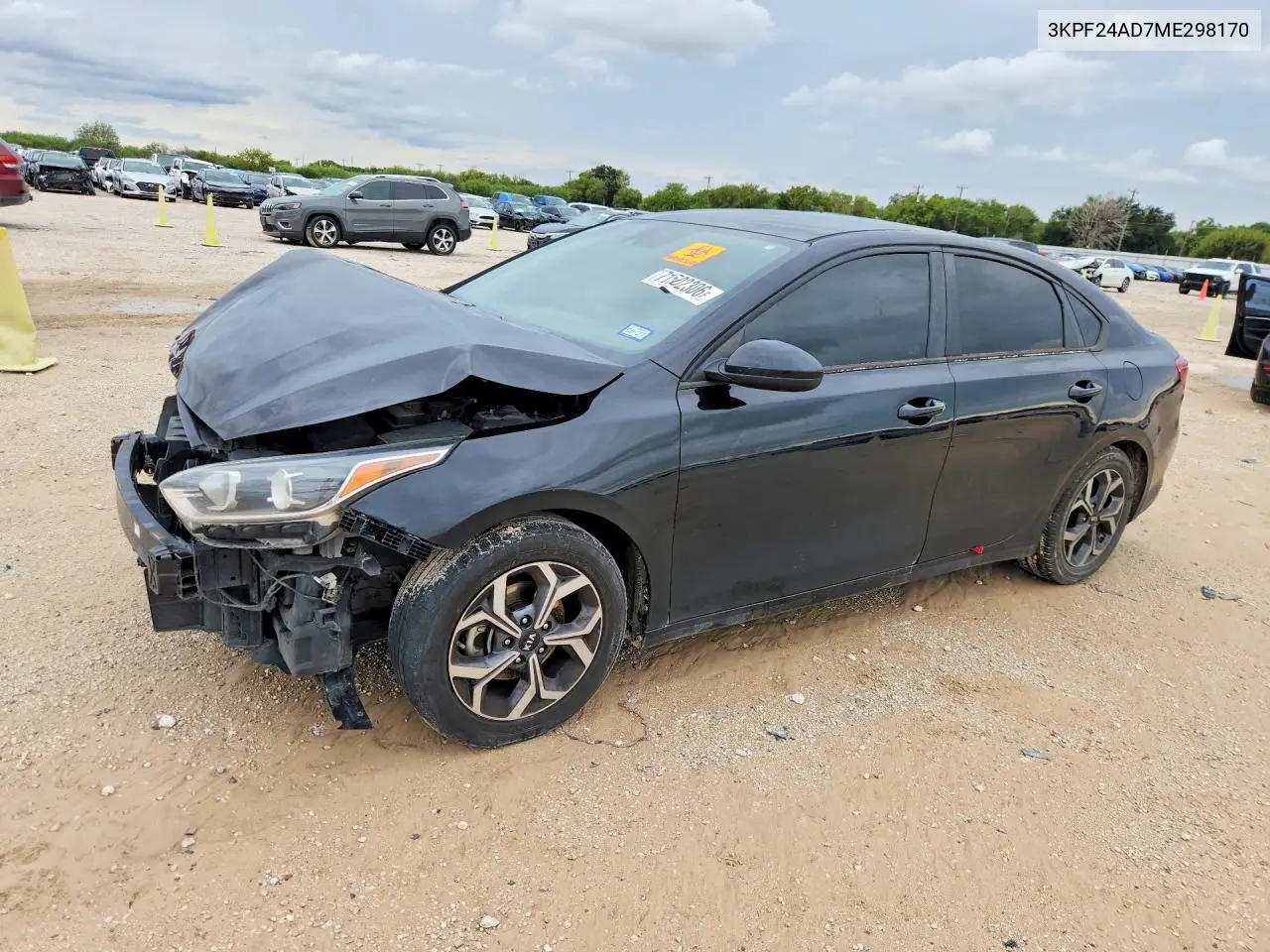 KIA FORTE 2021, VIN 3KPF24AD7ME298170