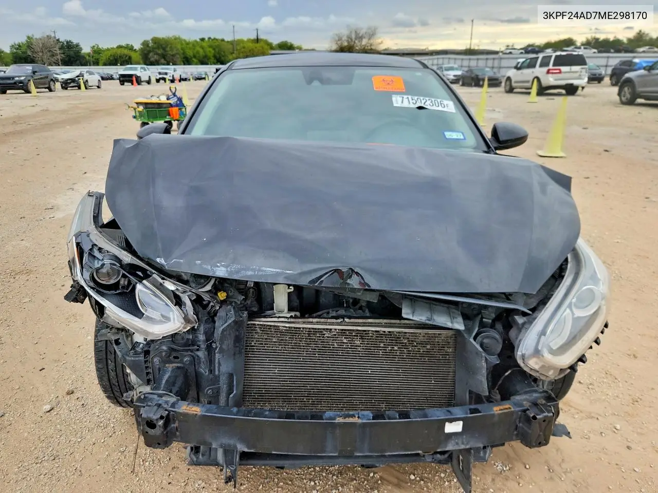 2021 KIA FORTE VIN 3KPF24AD7ME298170 — фото 5