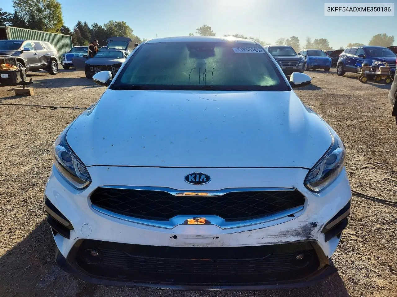 2021 KIA FORTE VIN 3KPF54ADXME350186 — фото 5