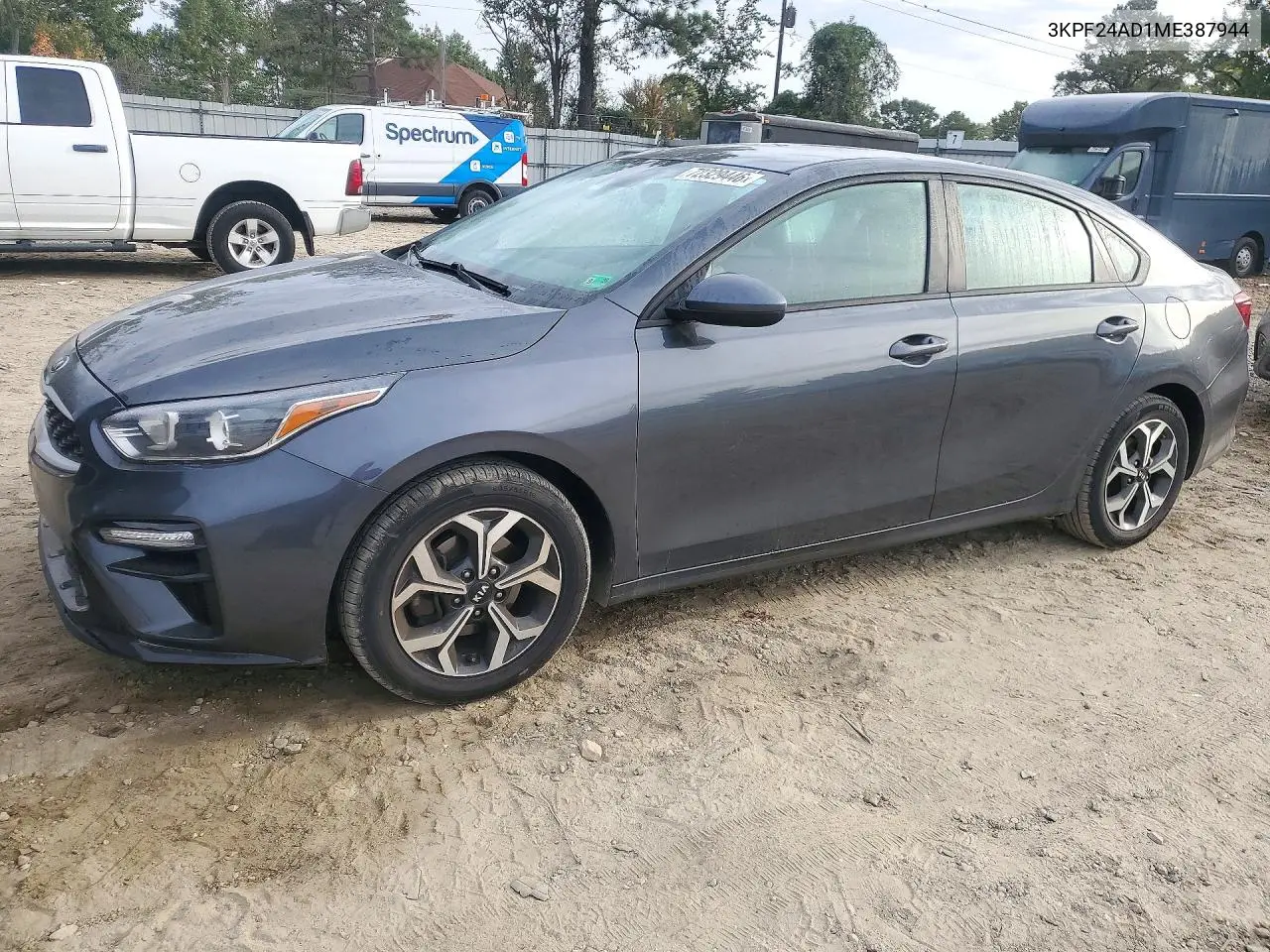 KIA FORTE 2021, VIN 3KPF24AD1ME387944