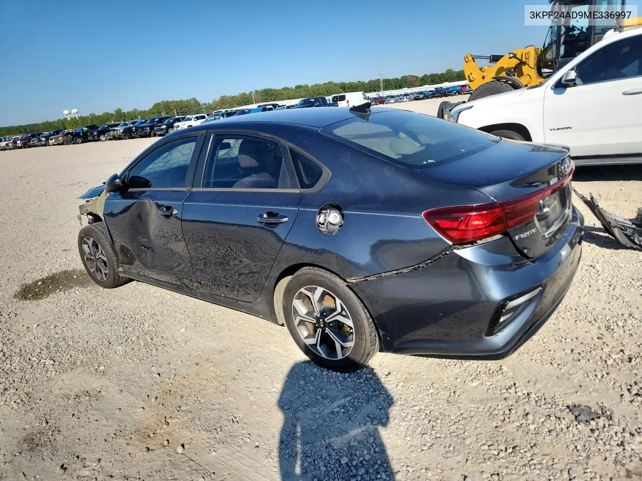 2021 KIA FORTE VIN 3KPF24AD9ME336997 — фото 2