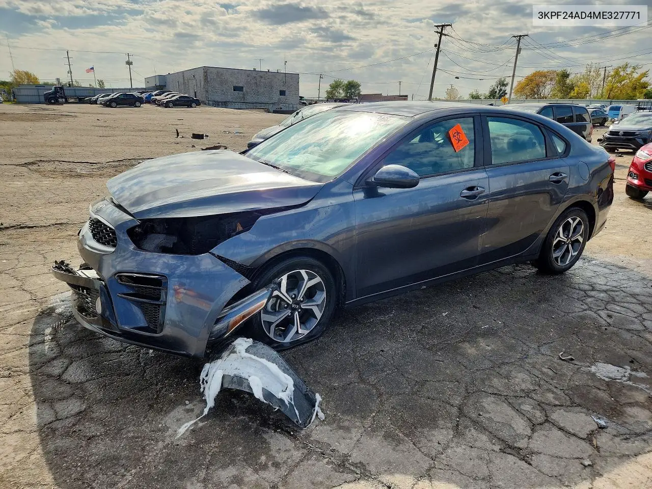 KIA FORTE 2021, VIN 3KPF24AD4ME327771