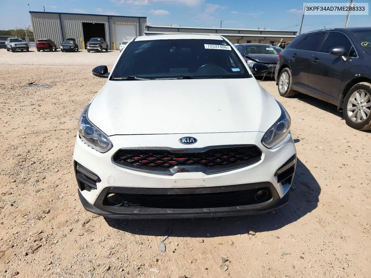2021 KIA FORTE VIN 3KPF34AD7ME288333 — фото 5