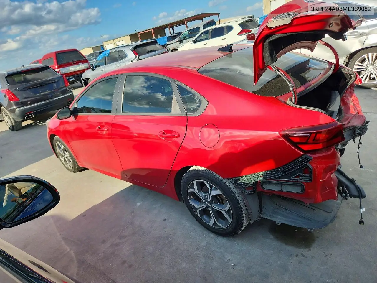 KIA FORTE 2021, VIN 3KPF24AD8ME339082