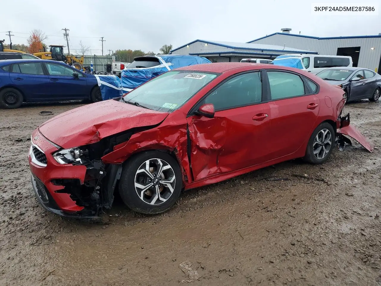KIA FORTE 2021, VIN 3KPF24AD5ME287586