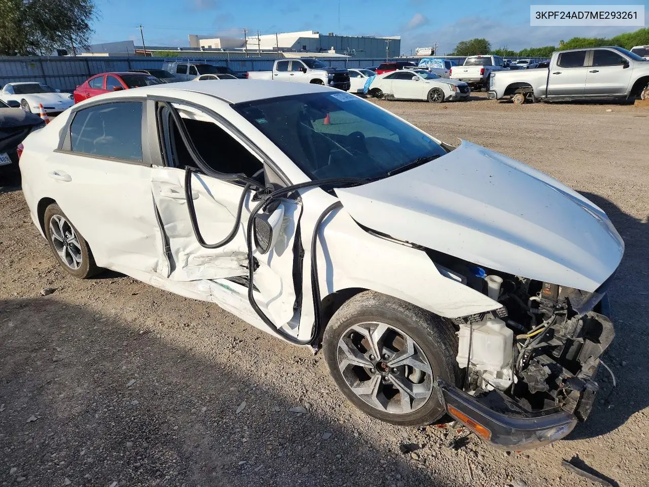 2021 KIA FORTE VIN 3KPF24AD7ME293261 — фото 4