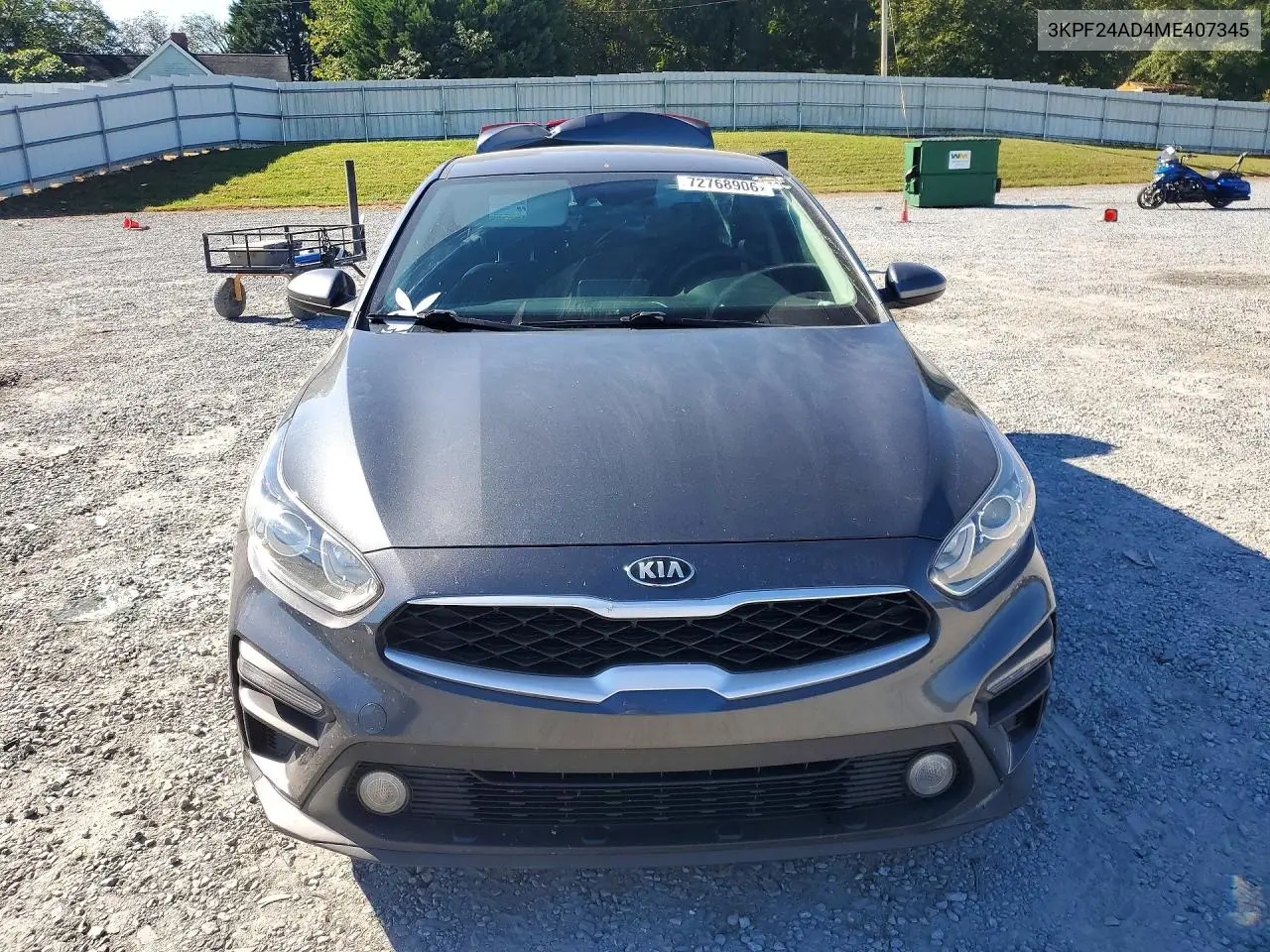 2021 KIA FORTE VIN 3KPF24AD4ME407345 — фото 5