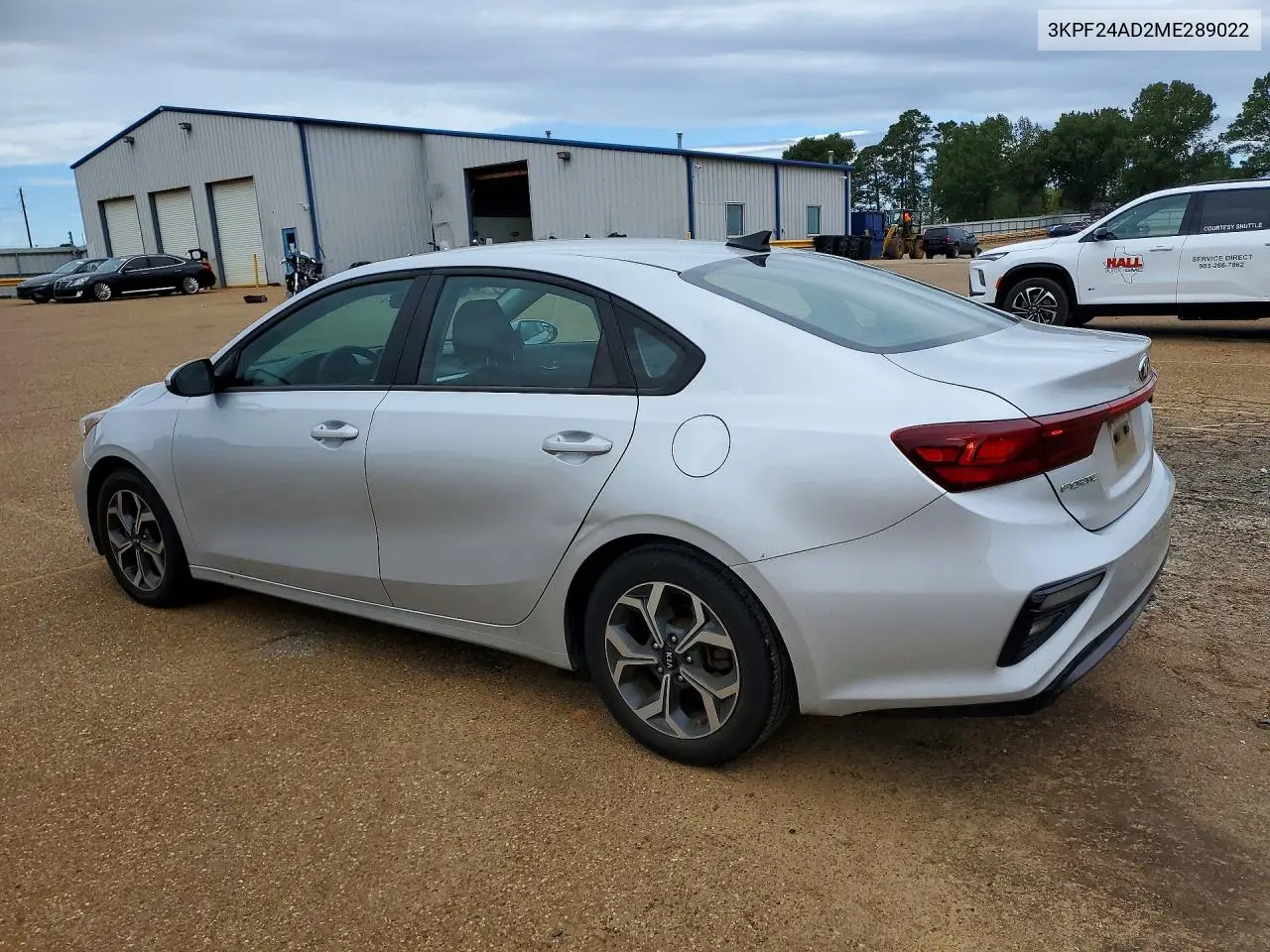 2021 KIA FORTE VIN 3KPF24AD2ME289022 — фото 2