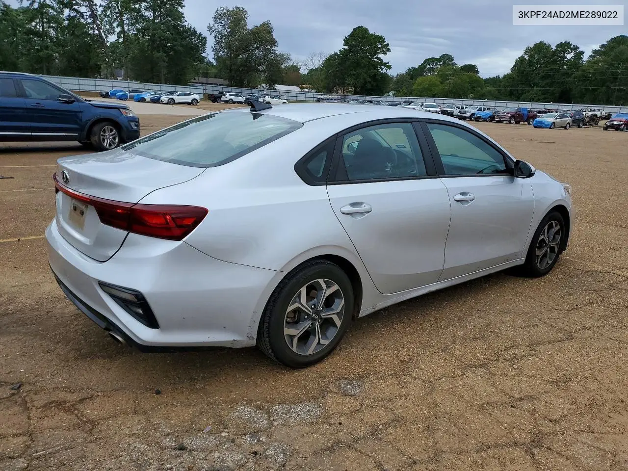 2021 KIA FORTE VIN 3KPF24AD2ME289022 — фото 3