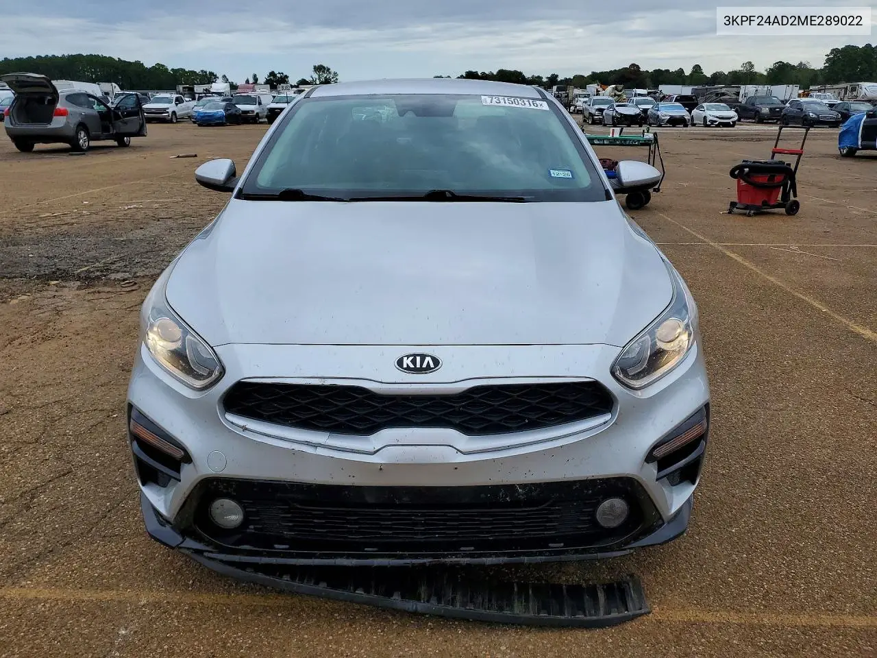 2021 KIA FORTE VIN 3KPF24AD2ME289022 — фото 5