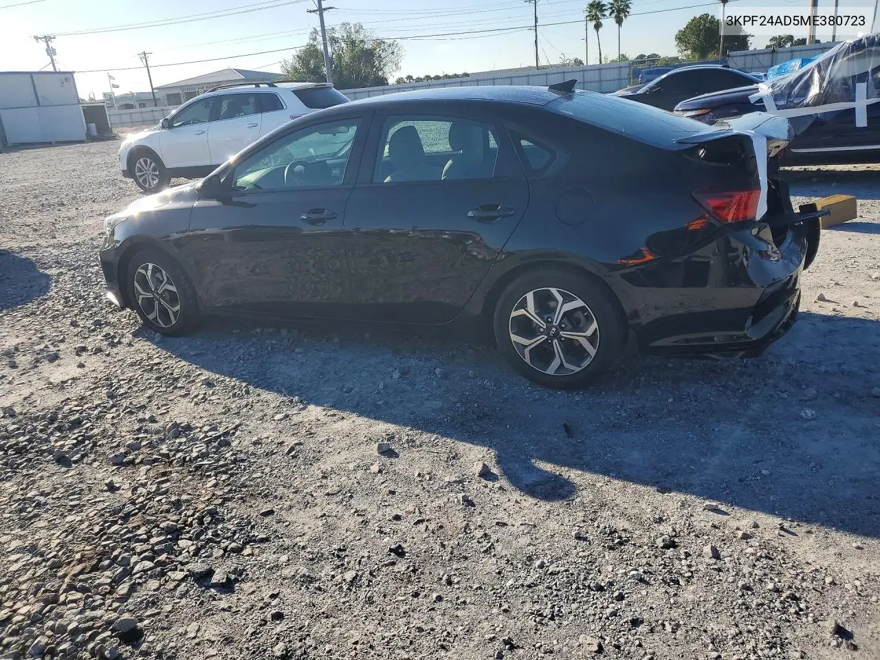 2021 KIA FORTE VIN 3KPF24AD5ME380723 — фото 2