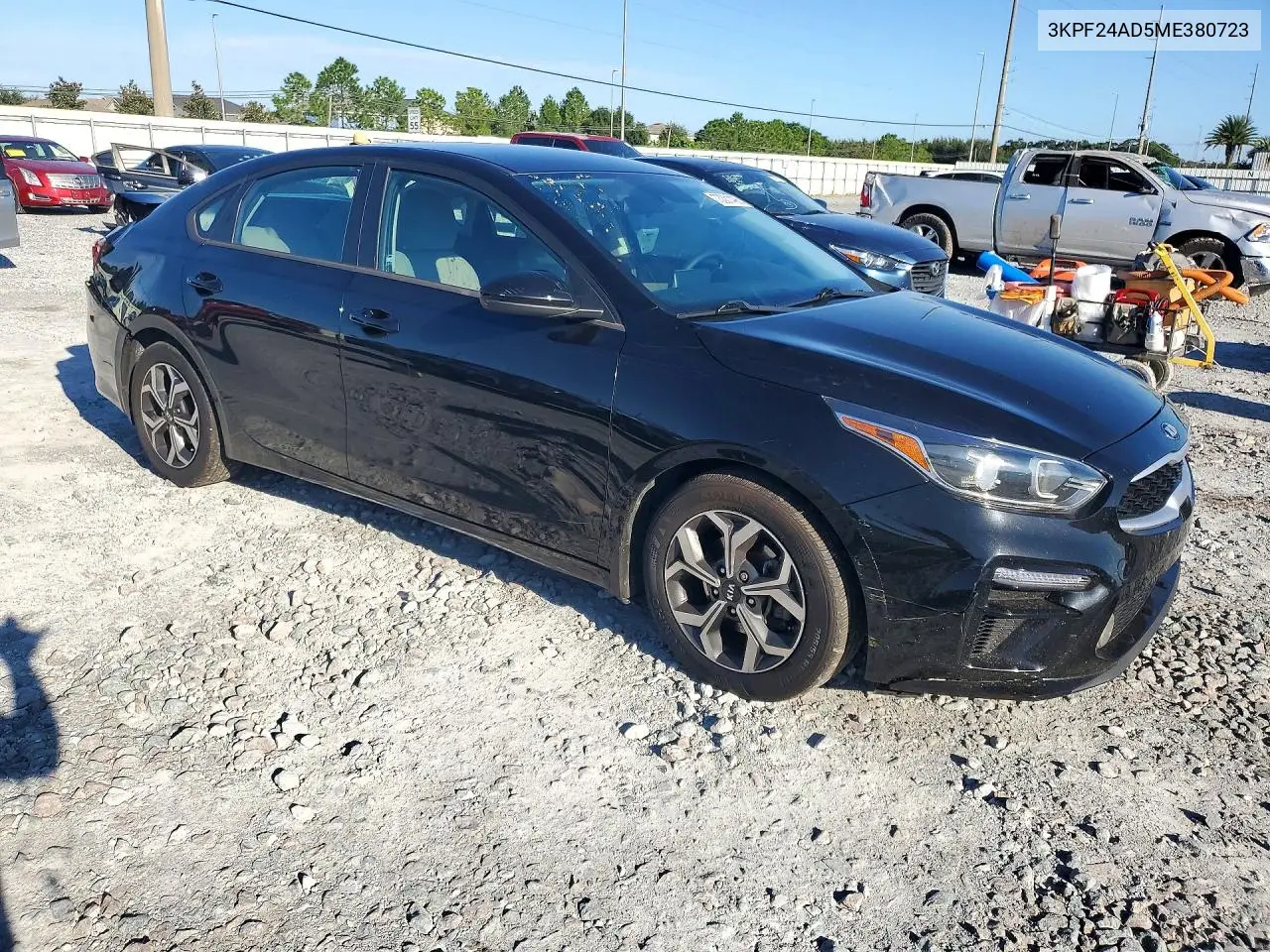 2021 KIA FORTE VIN 3KPF24AD5ME380723 — фото 4