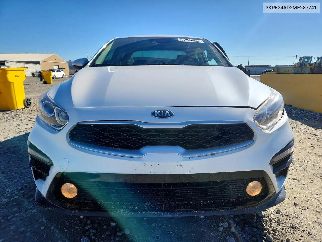 2021 KIA FORTE VIN 3KPF24AD2ME287741 — фото 5