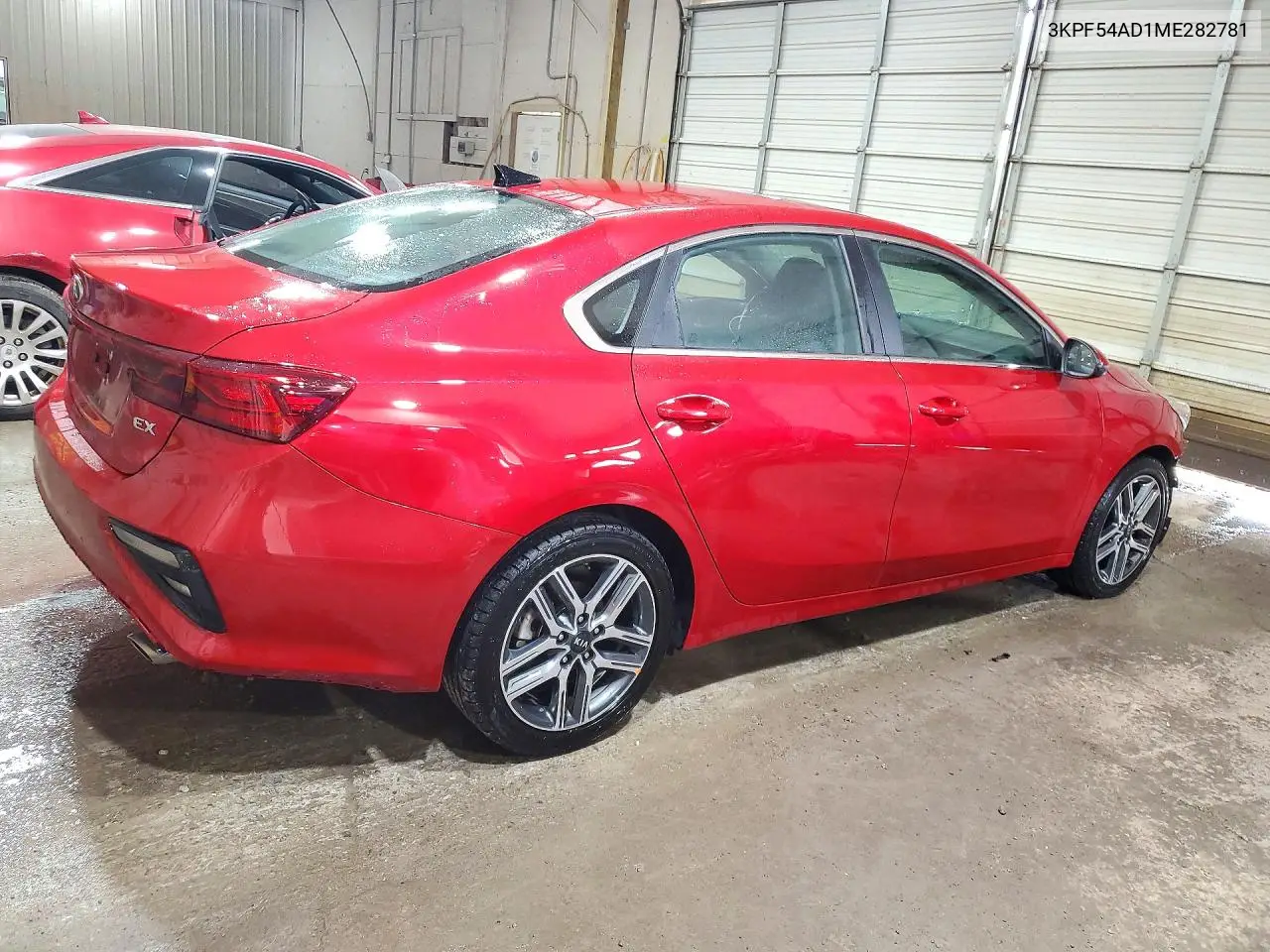 2021 KIA FORTE VIN 3KPF54AD1ME282781 — фото 3