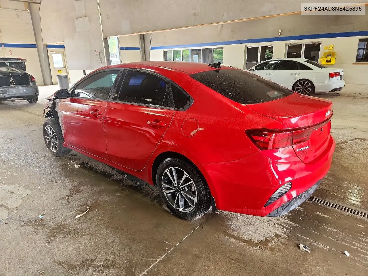 2022 KIA FORTE VIN 3KPF24AD8NE425896 — фото 2