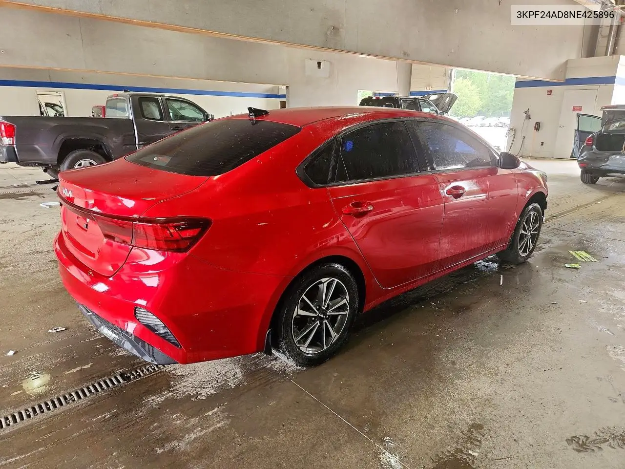 2022 KIA FORTE VIN 3KPF24AD8NE425896 — фото 3