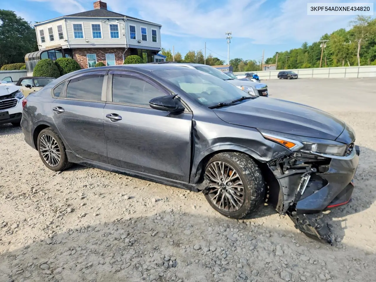 2022 KIA FORTE VIN 3KPF54ADXNE434820 — фото 4