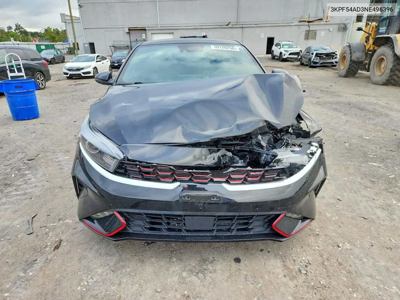 2022 KIA FORTE VIN 3KPF54AD3NE496396 — фото 5