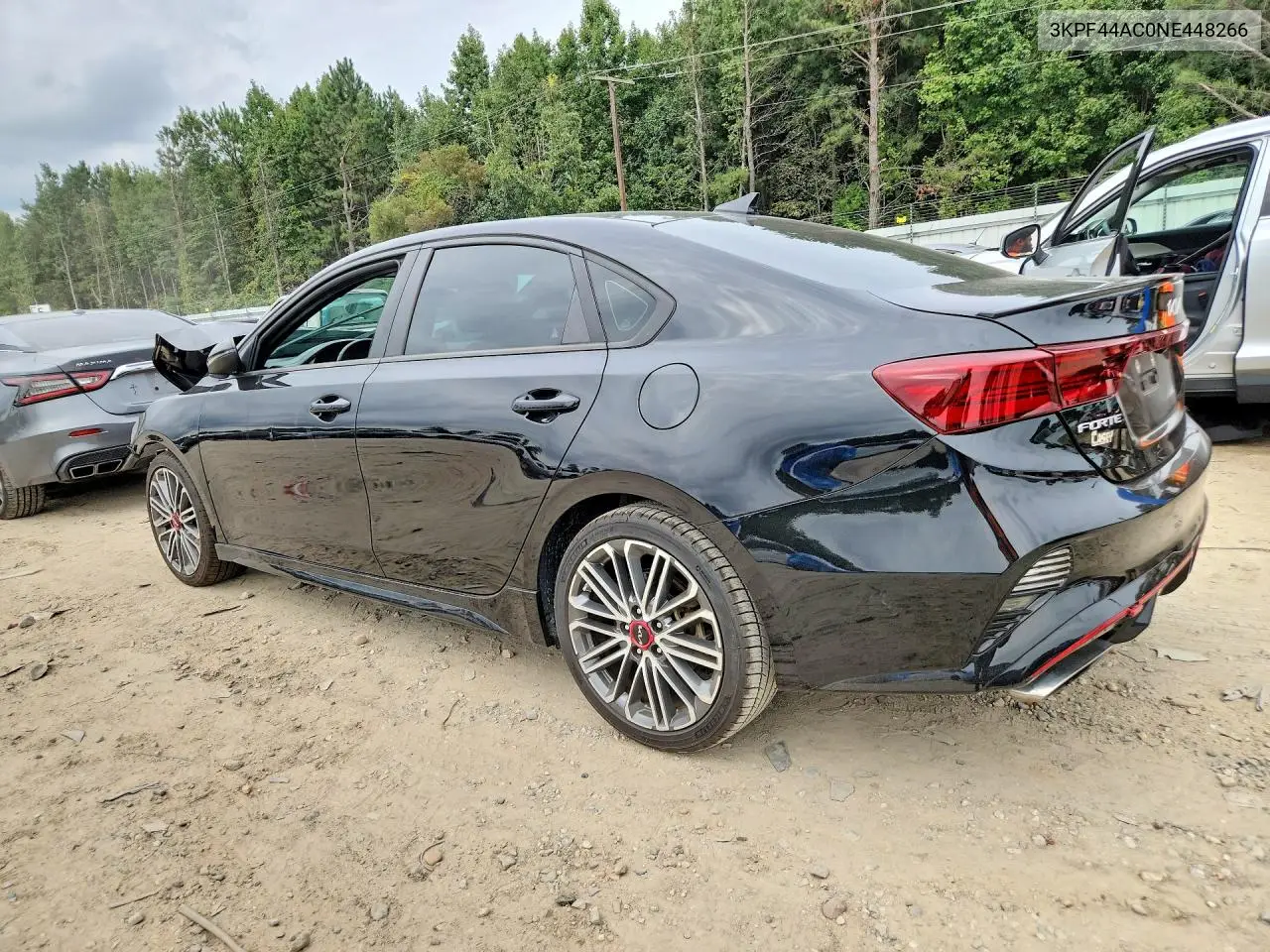 KIA FORTE 2022, VIN 3KPF44AC0NE448266