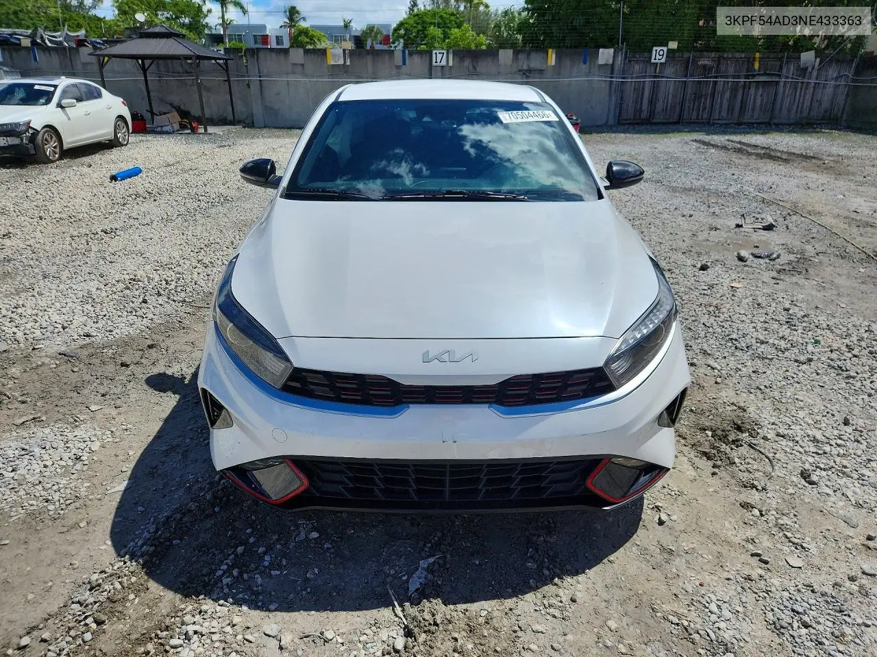2022 KIA FORTE VIN 3KPF54AD3NE433363 — фото 5
