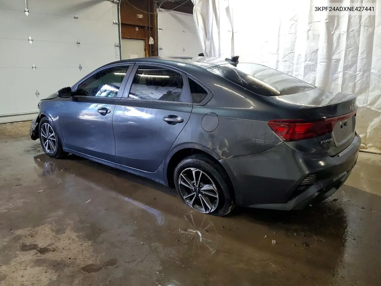 2022 KIA FORTE VIN 3KPF24ADXNE427441 — фото 2