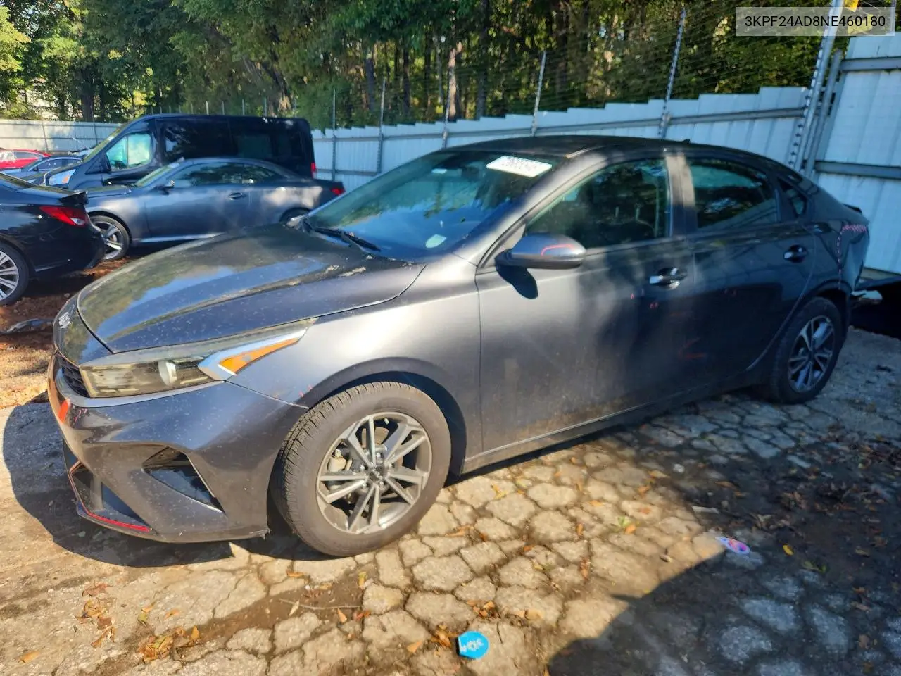 KIA FORTE 2022, VIN 3KPF24AD8NE460180