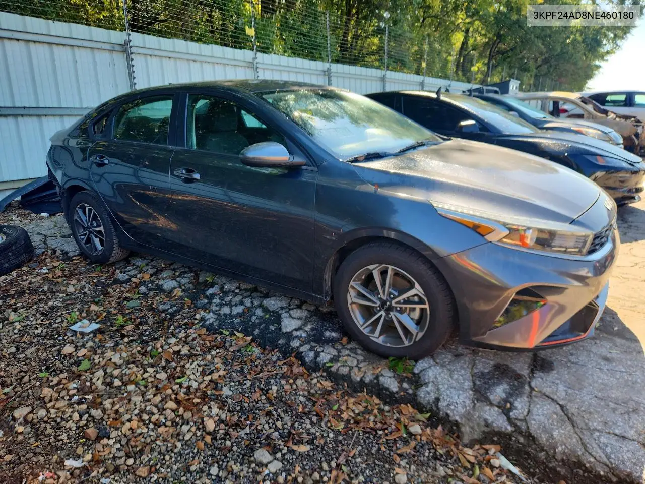 2022 KIA FORTE VIN 3KPF24AD8NE460180 — фото 4