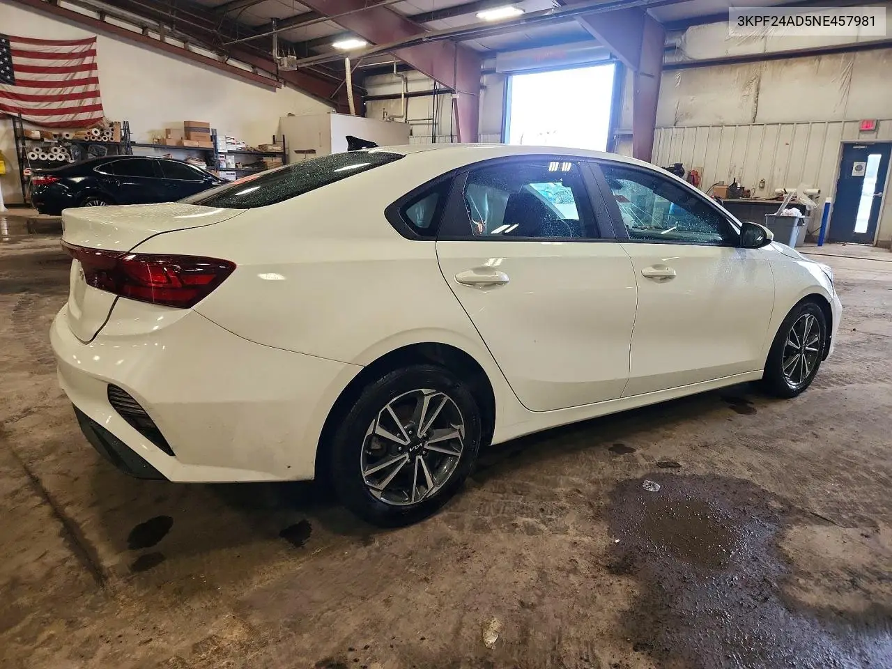 2022 KIA FORTE VIN 3KPF24AD5NE457981 — фото 3