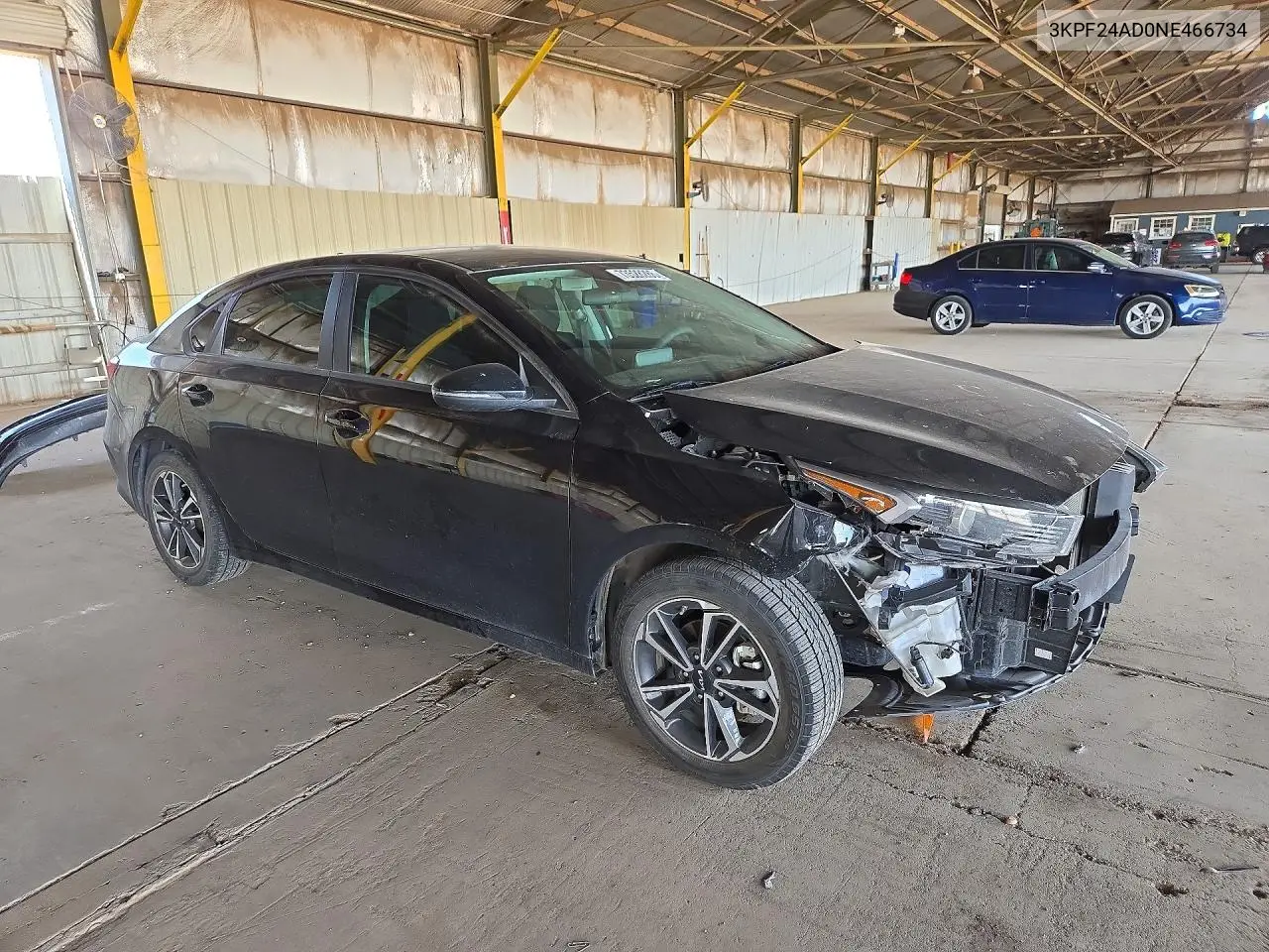 2022 KIA FORTE VIN 3KPF24AD0NE466734 — фото 4