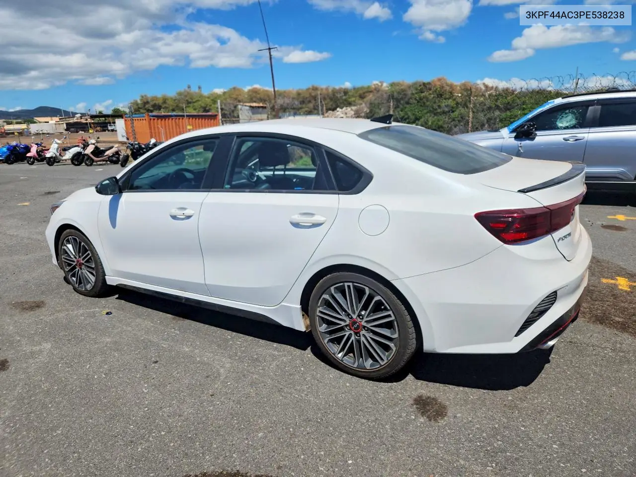 2023 KIA FORTE VIN 3KPF44AC3PE538238 — фото 2