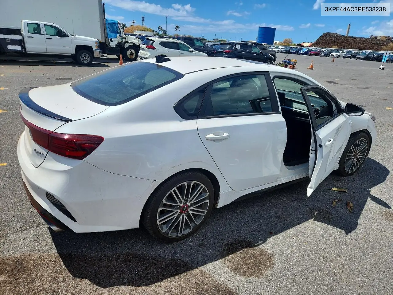 2023 KIA FORTE VIN 3KPF44AC3PE538238 — фото 3