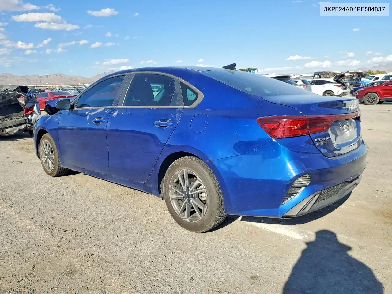 2023 KIA FORTE VIN 3KPF24AD4PE584837 — фото 2