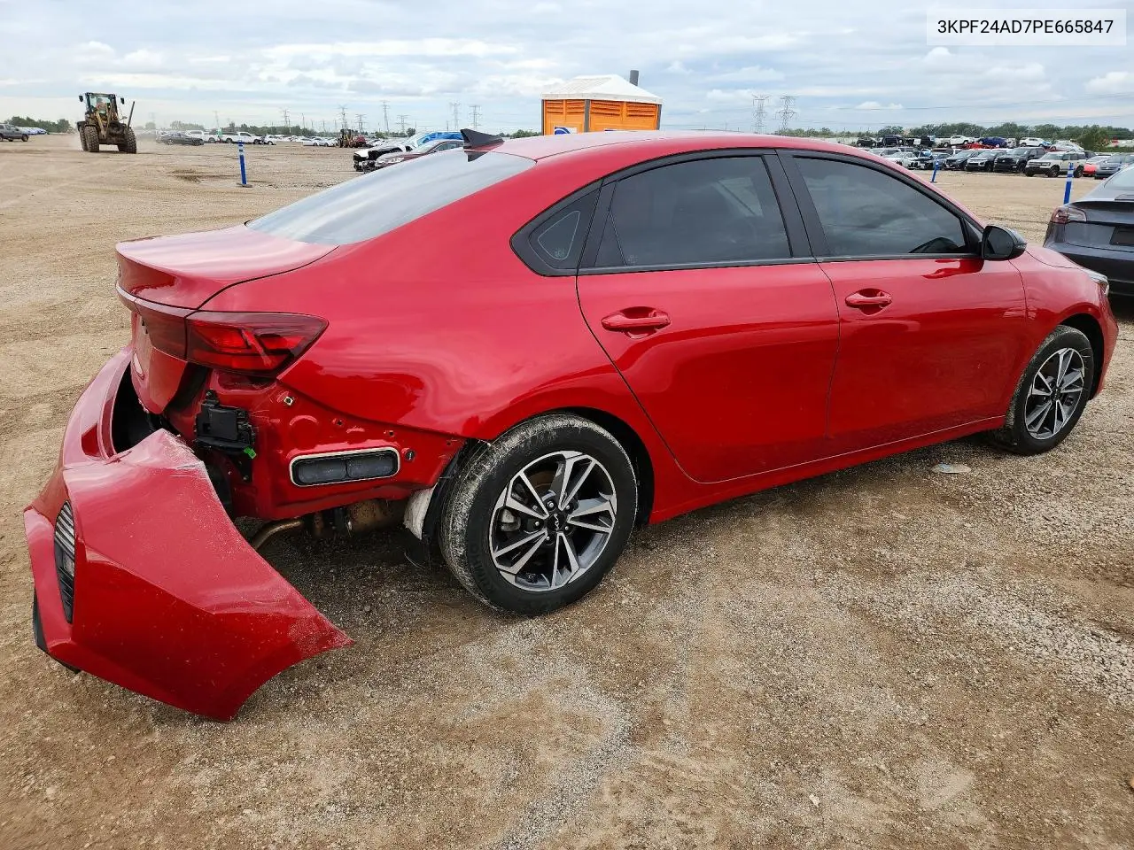 2023 KIA FORTE VIN 3KPF24AD7PE665847 — фото 3