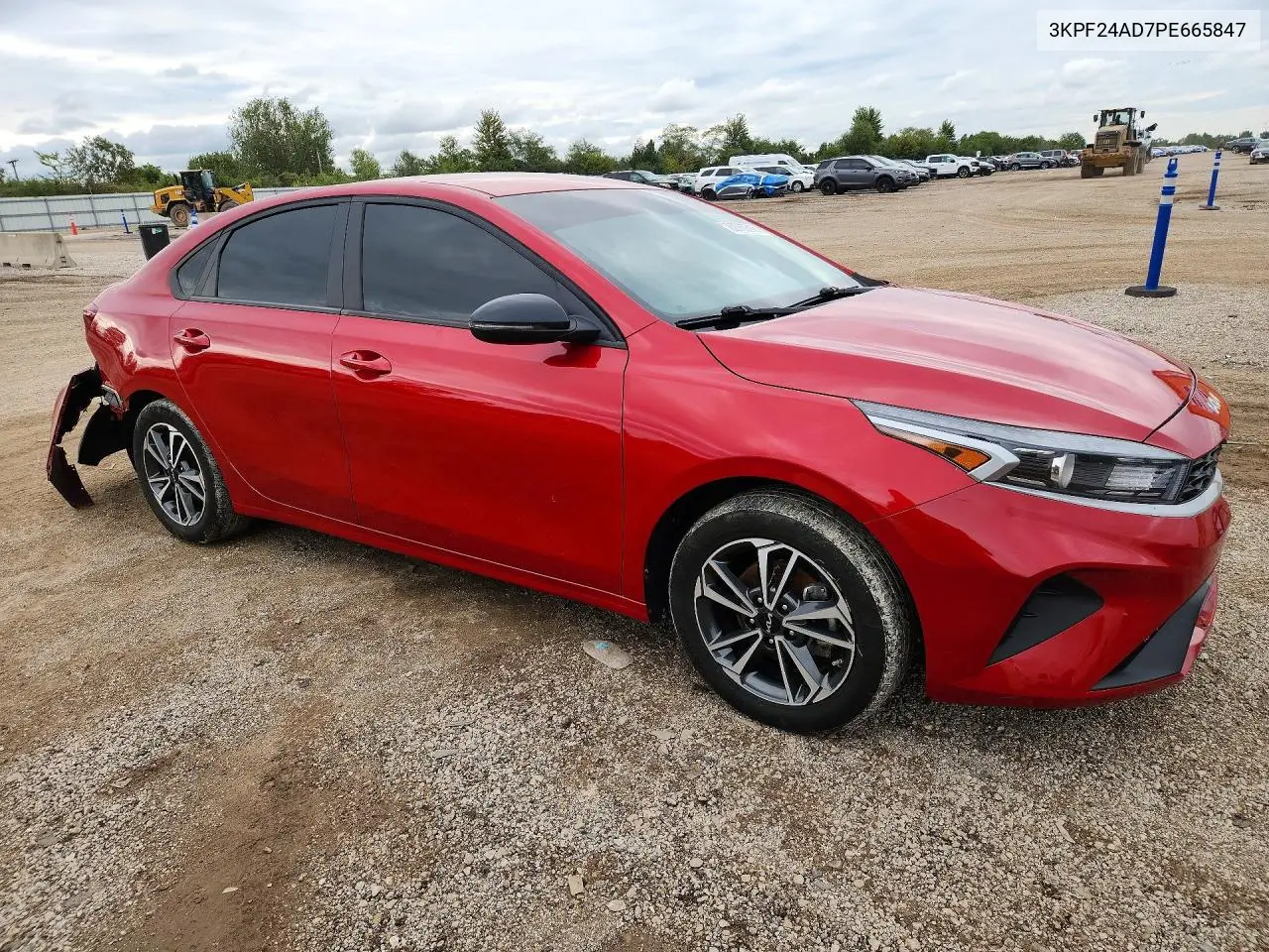 2023 KIA FORTE VIN 3KPF24AD7PE665847 — фото 4