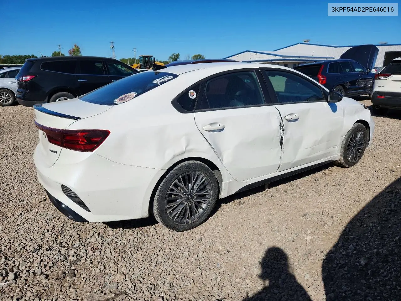 2023 KIA FORTE VIN 3KPF54AD2PE646016 — фото 3