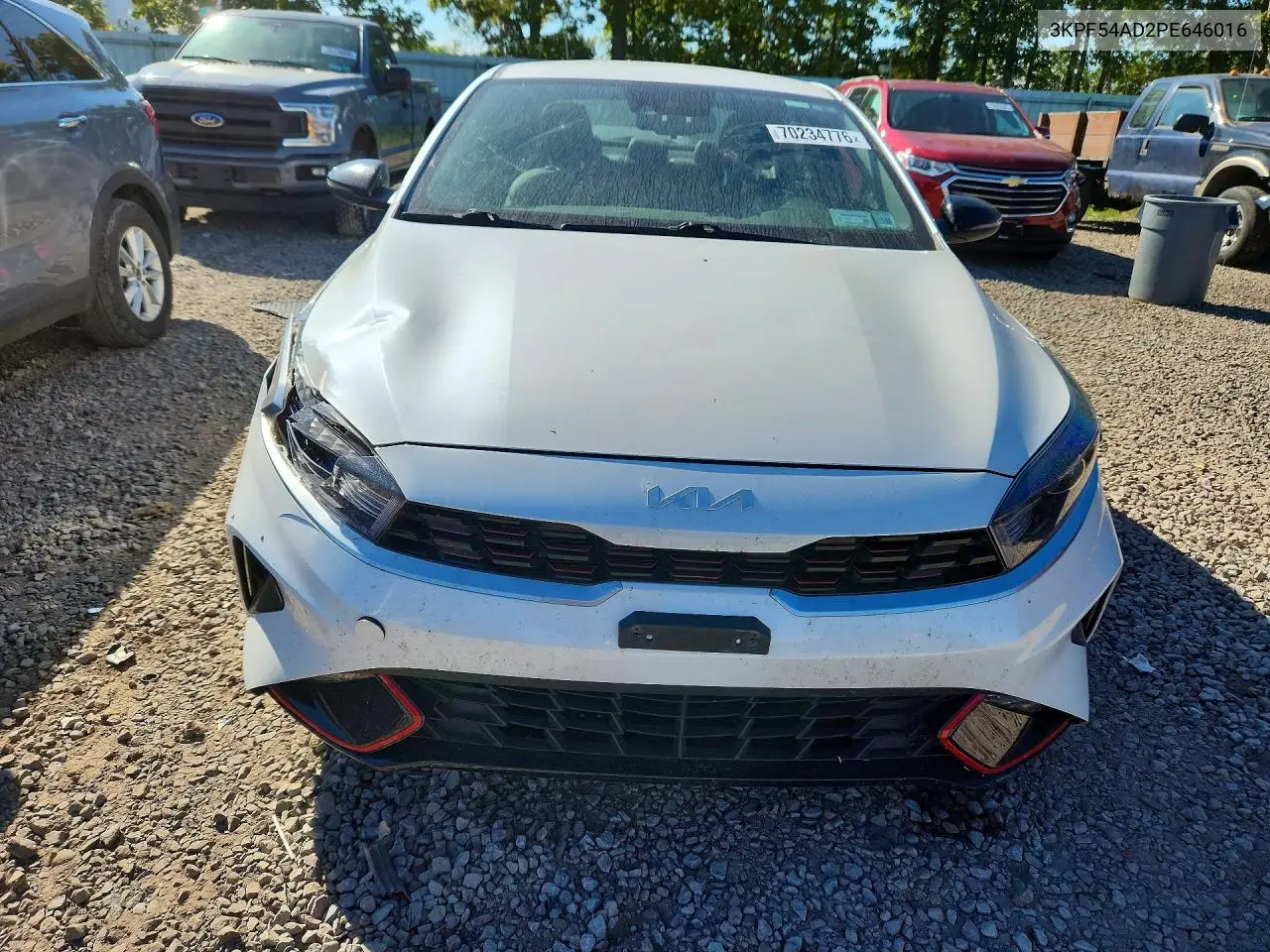 2023 KIA FORTE VIN 3KPF54AD2PE646016 — фото 5