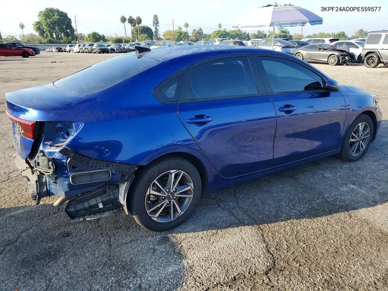 2023 KIA FORTE VIN 3KPF24AD0PE559577 — фото 3