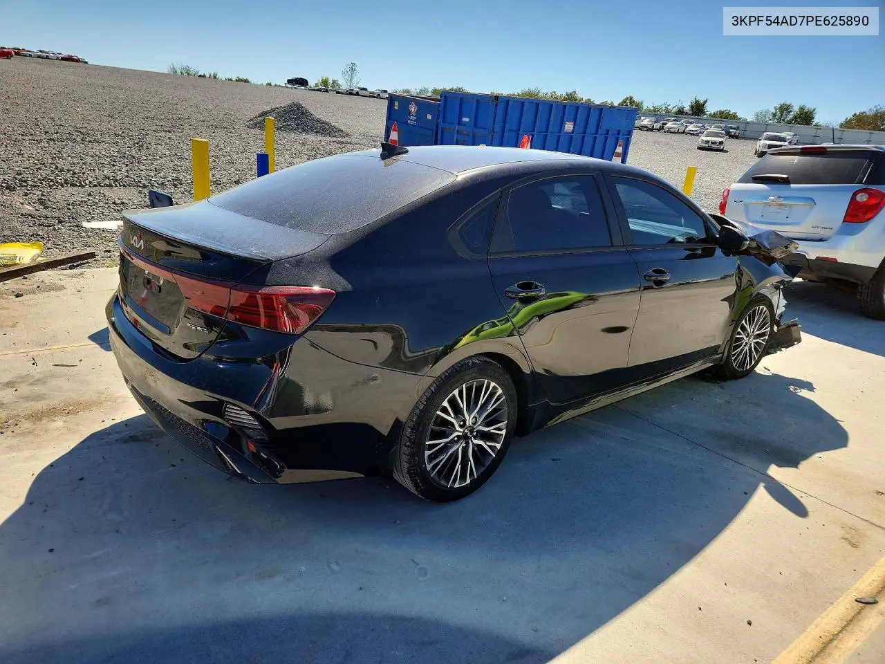 2023 KIA FORTE VIN 3KPF54AD7PE625890 — фото 3