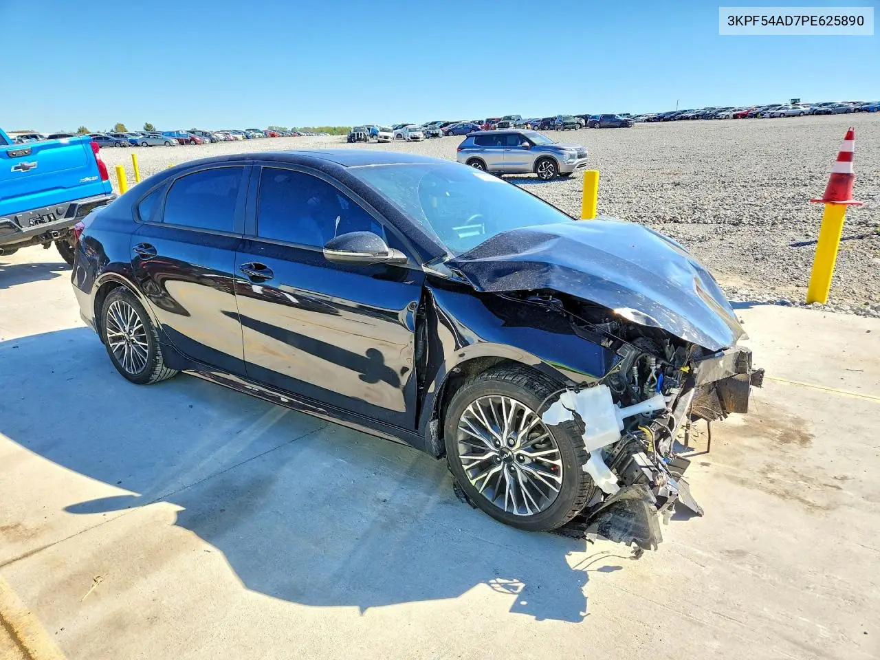 2023 KIA FORTE VIN 3KPF54AD7PE625890 — фото 4